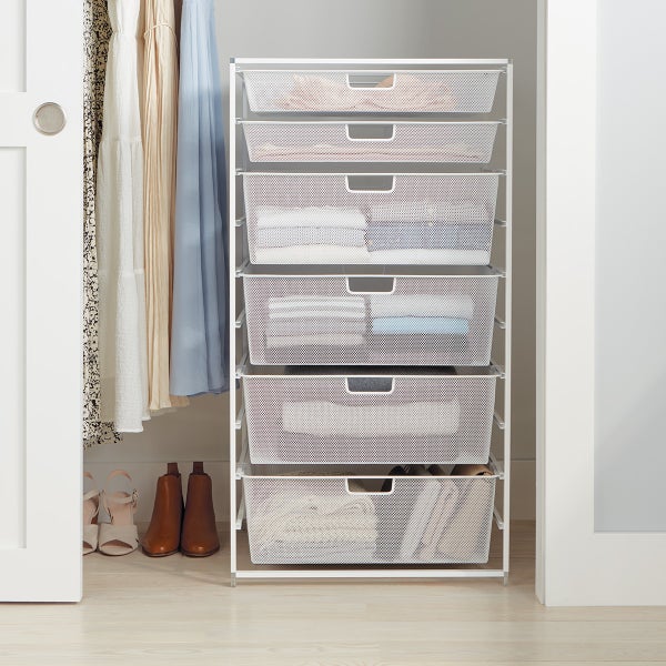 Elfa Wide Tall Drawer Solution