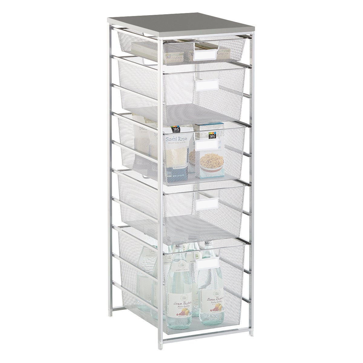 Elfa Cabinet-Sized Mesh Pantry Storage