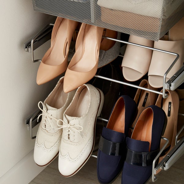 Elfa Gliding Shoe Rack