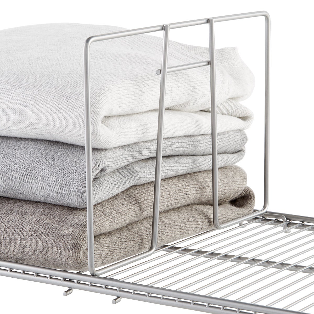 Elfa Ventilated Wire Shelf Dividers