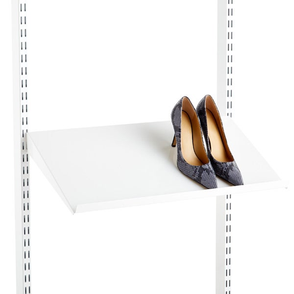 Elfa Angled Solid Metal Shelves