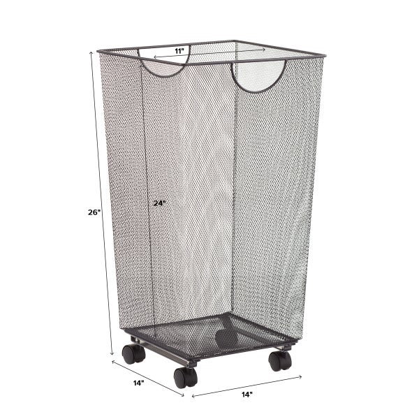 Mesh Handy Bin with Wheels