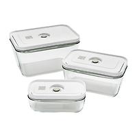 Zwilling Glass Vacuum Containers Set of 3