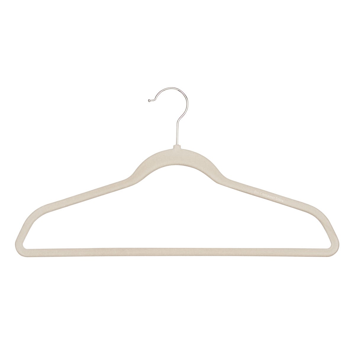 Kid's Non-Slip Velvet Hangers Blush Pkg/40, 12 x 1/4 x 8-1/4 H | The Container Store