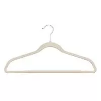 Petite Non-Slip Velvet Suit Hanger Linen Pkg/10