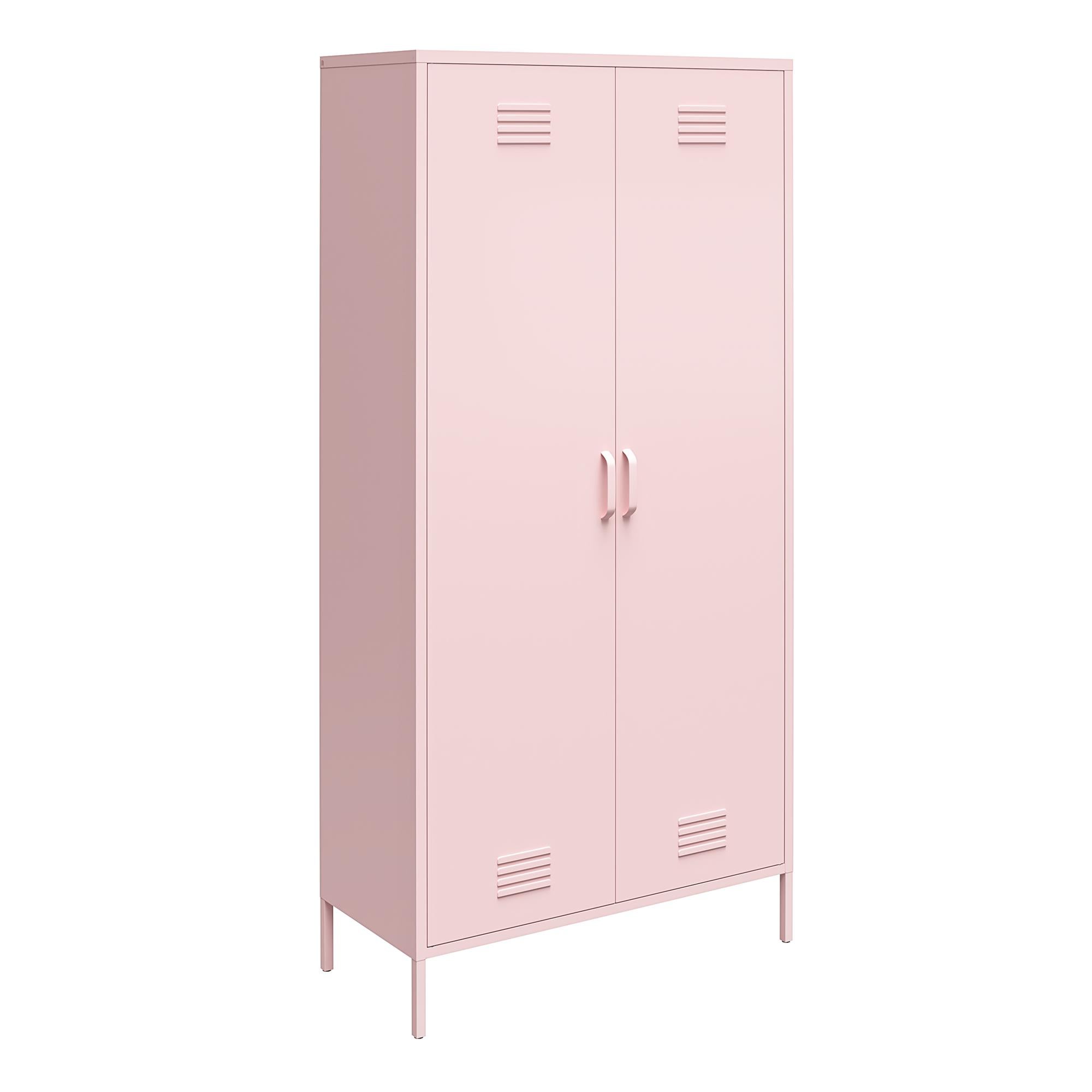 Novogratz Cache Tall 2-Door Metal Locker Storage Cabinet