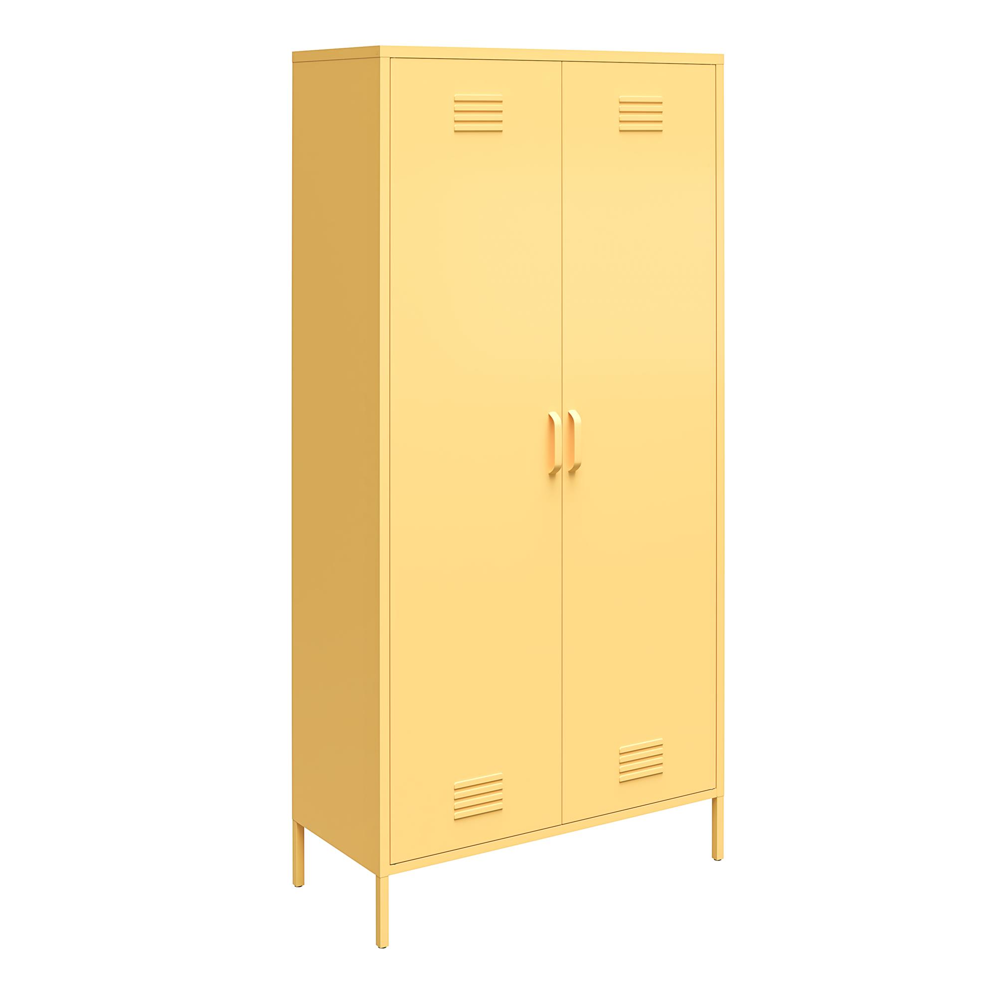 The Novogratz Cache 2 Door Metal Locker Storage Cabinet - On Sale