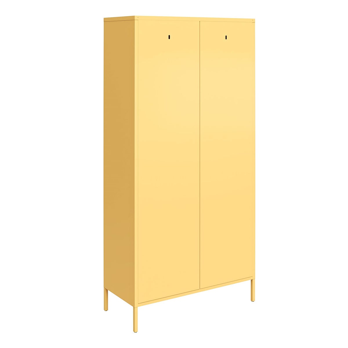 Novogratz Cache Tall 2-Door Metal Locker Storage Cabinet