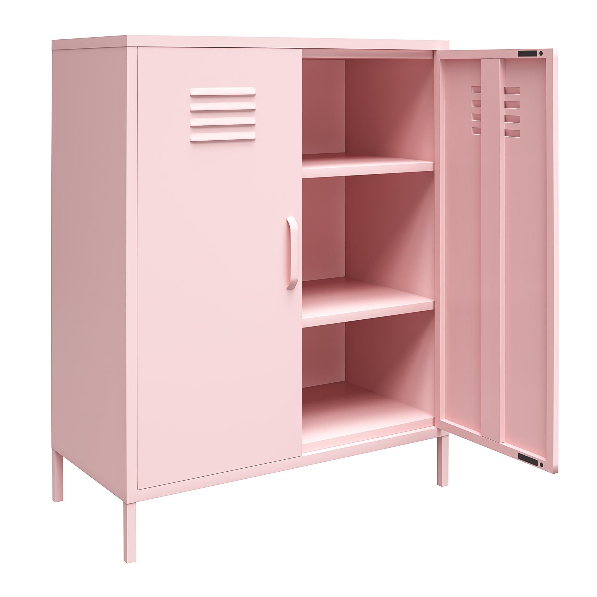 pink closet専用 Novogratz Cache Metal Locker Storage Cabinet | The Container