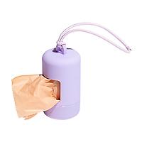 Wild One Dog Poop Bag Carrier Lilac