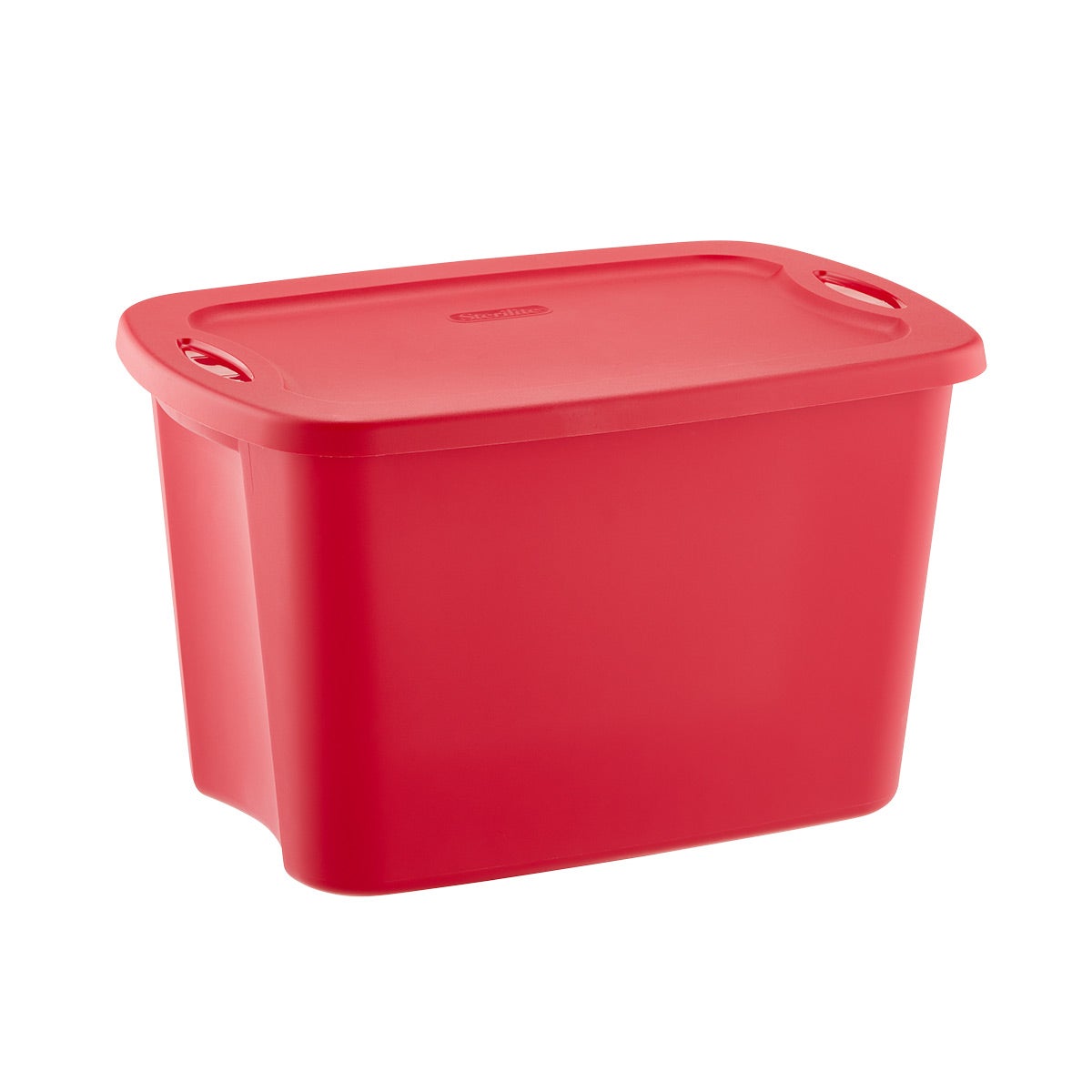 Sterilite 30 Gallon Red Tote 