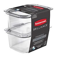 Rubbermaid 4.7 c. Brilliance Container Set of 2