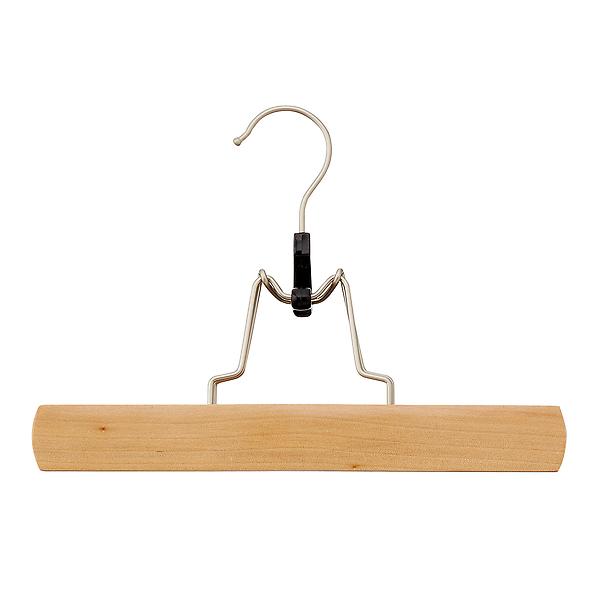 The Container Store Wooden Hangers with Stainless Steel Hardware