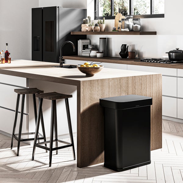 simplehuman 15 gal. Rectangular Sensor Can