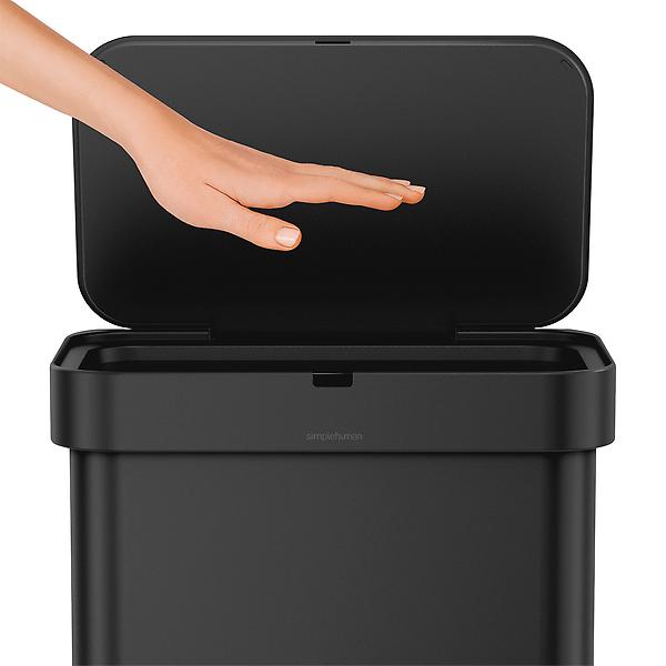 SimplyKleen SensaPed Touch Sensor 10.5-Gallon Rectangular