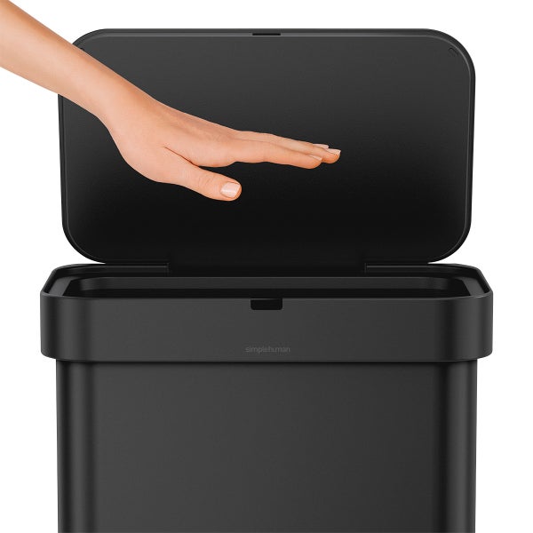simplehuman 15 gal. Rectangular Sensor Can