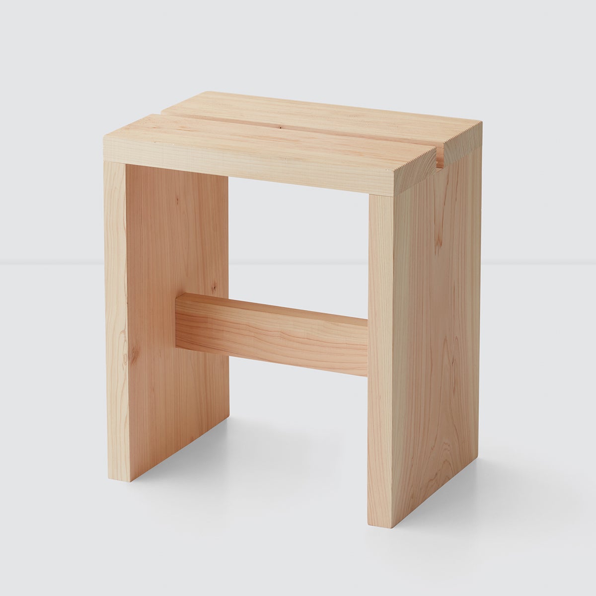 Wooden sales bathroom stool
