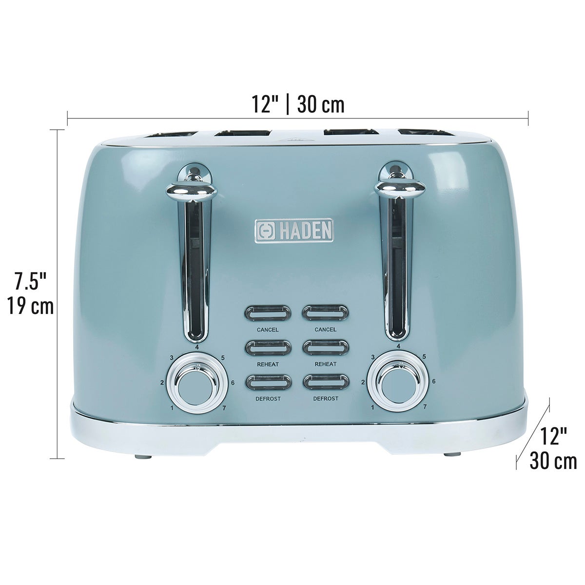 Haden - Brighton Electric Kettle1.7 Liter Stainless Steel Sky Blue