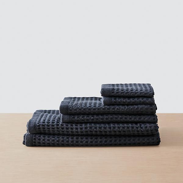 Atelier Saucier Noche Dish Towels Set of 4 Black Waffle Cotton – Burke  Mercantile