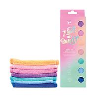 7 Days of Beauty Make-Up Removing Cloths Multicolor Assorted Pkg/7