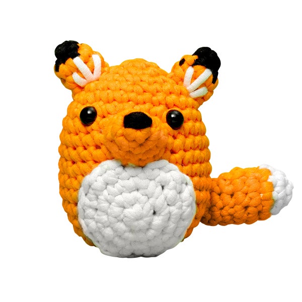 The Woobles Dinosaur Crochet Kit for Beginners
