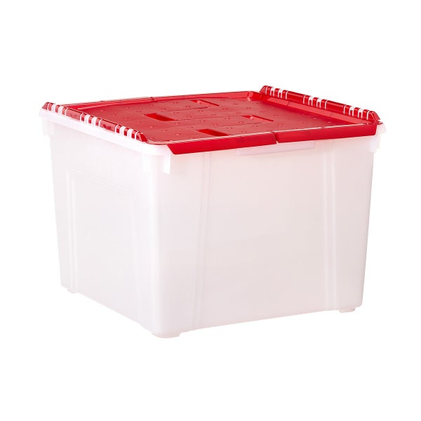 Wing-Lid Ornament Storage Box