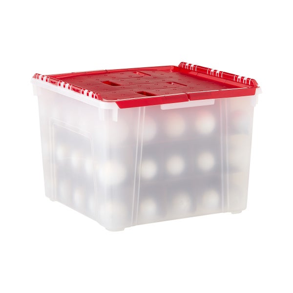 Wing-Lid Ornament Storage Box