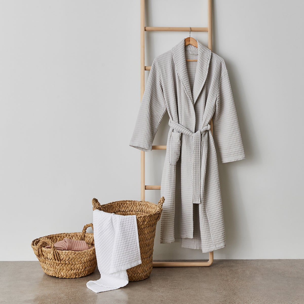 The Citizenry Mara Organic Waffle 2 Hand Towels | Midnight