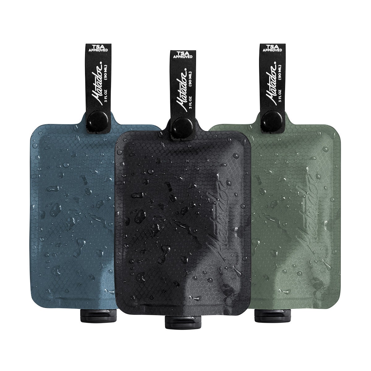 Matador FlatPak Toiletry Bottle Set of 3