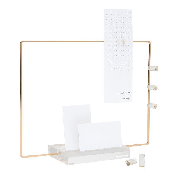 Russell Hazel Acrylic Base Memo Display