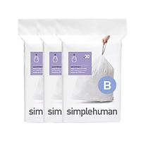 simplehuman 1.5 gal. Trash Bags 6 ltr. B Pkg/90