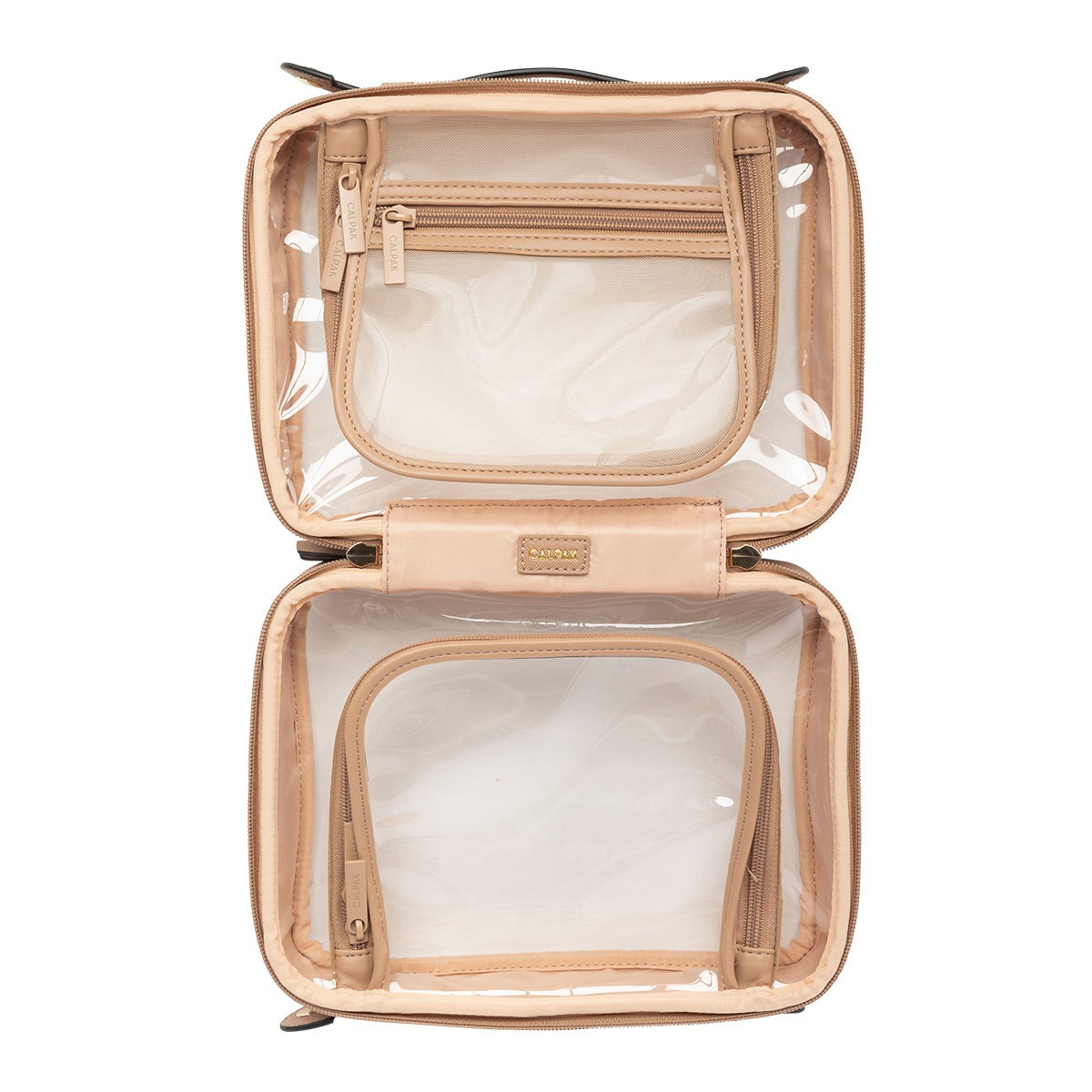 Calpak vanity sales case rose gold