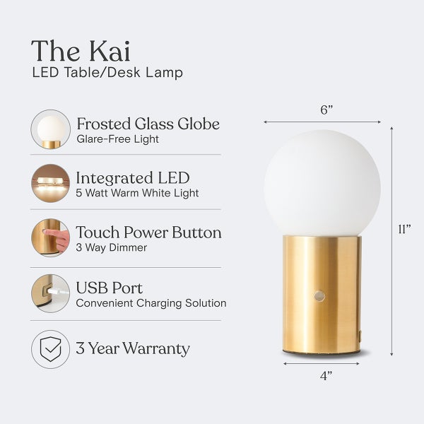 Brightech Kai Table Lamp