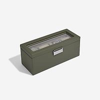 Stackers 4-Piece Watch Box Olive Green