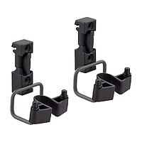 Garage+ by Elfa Large Track Tool Holder Matte Grey Pkg/2