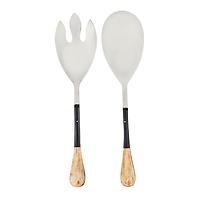 Be Home Horn Stainless Serving Set of 2
