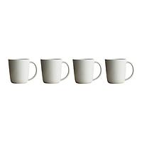 Year & Day 12 oz. Ceramic Mugs Fog Set of 4