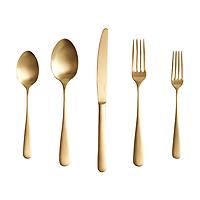 Year & Day 5-Piece Place Setting Matte Gold Set of 20