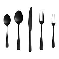 Year & Day 5-Piece Place Setting Matte Black Set of 20