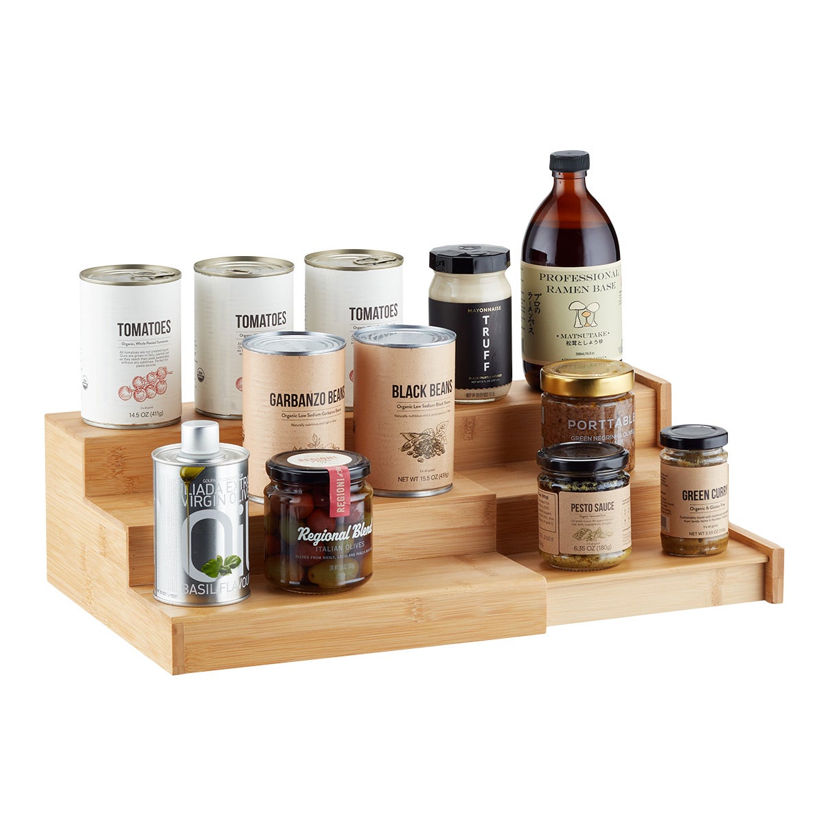 The Container Store Bamboo Expanding Shelf - Thumbnail 5