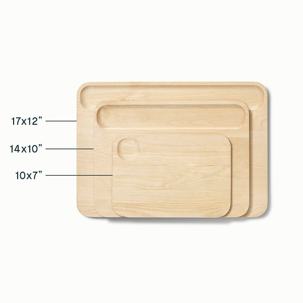 Caraway 4-Piece Cutting Board Set in Beige