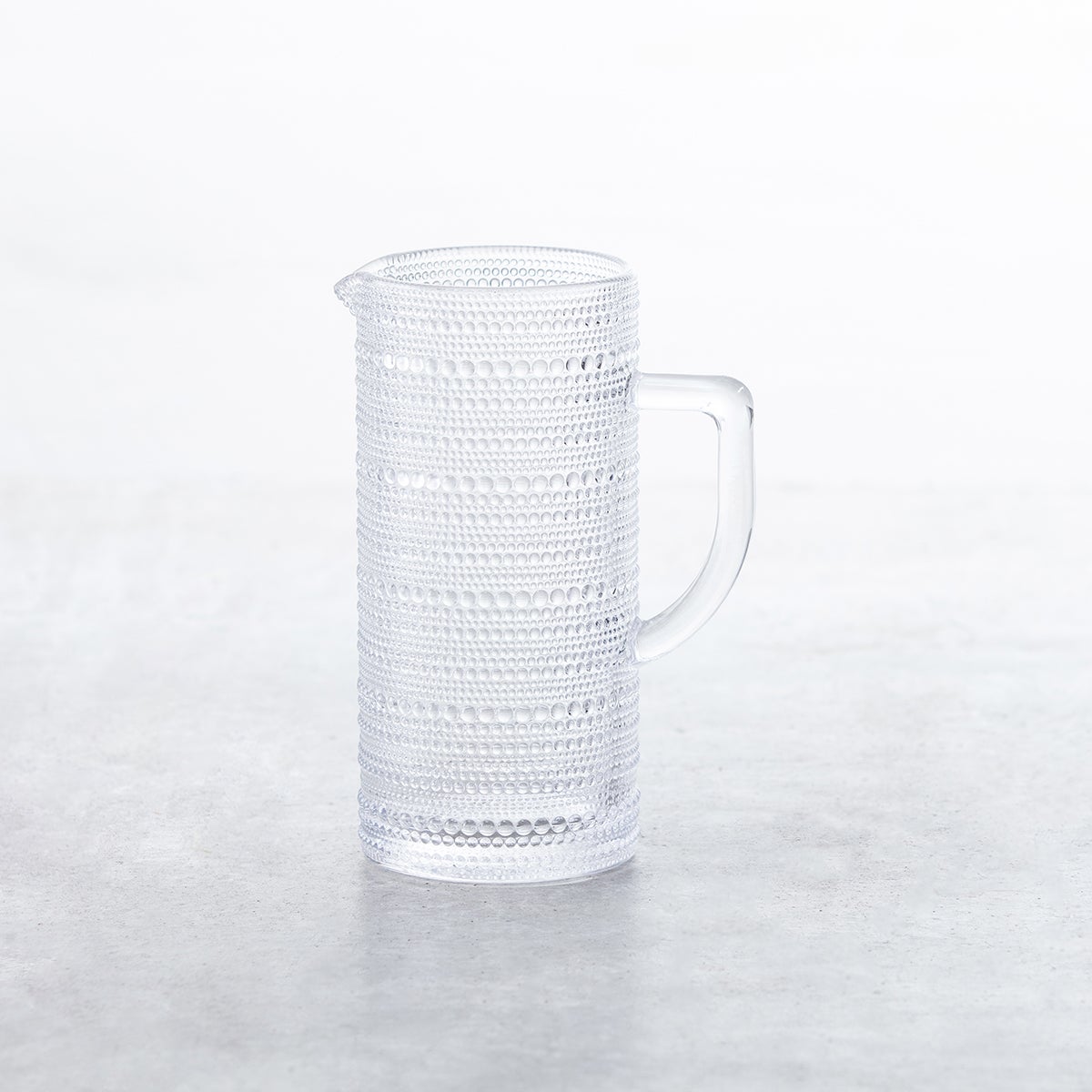Fortessa Clear Jupiter Pitcher | The Container Store