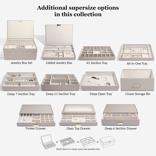 Stackers Supersized Jewelry Box Collection