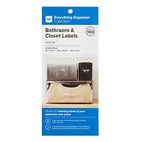 Everything Organizer Bathroom & Closet Labels | The Container Store