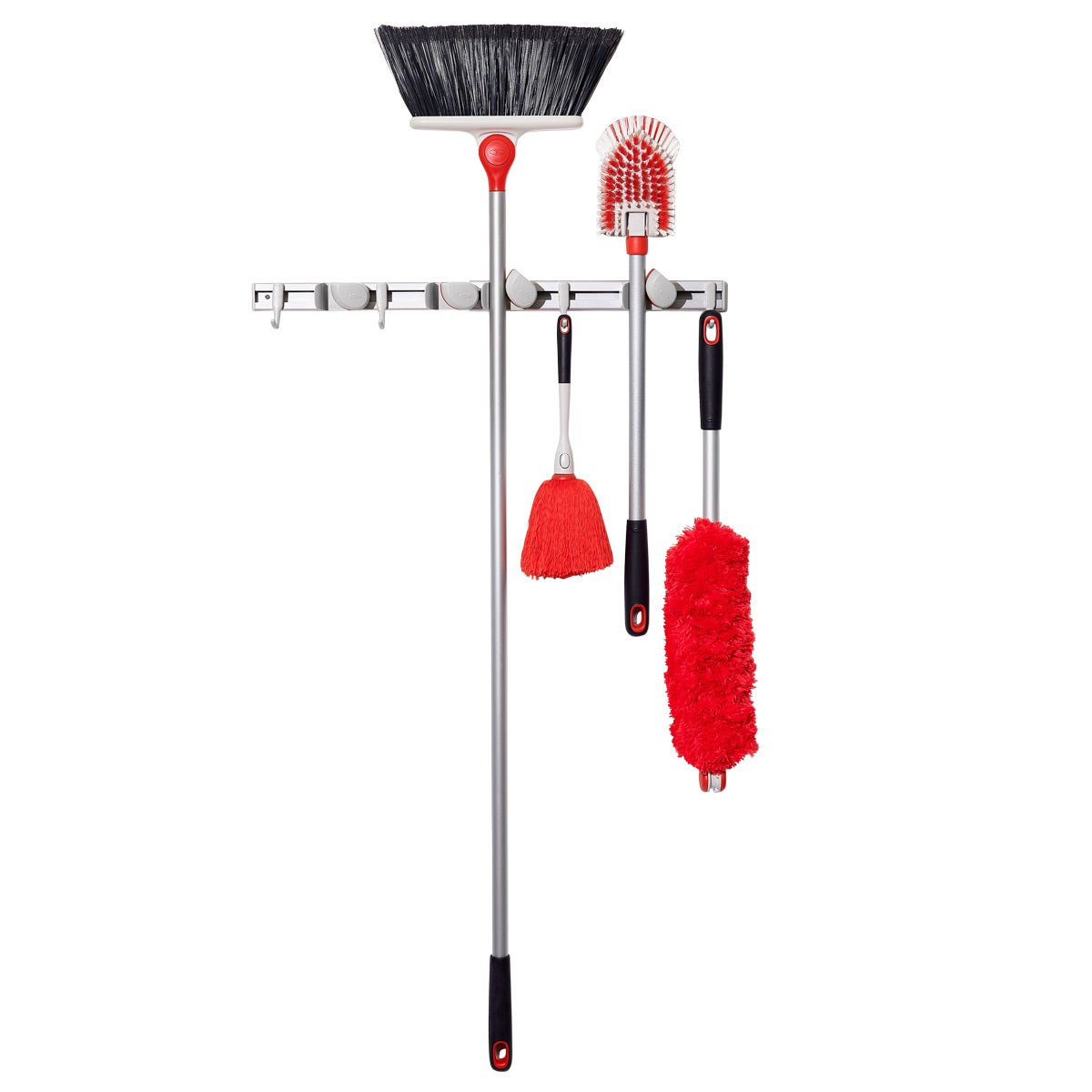 Container store top peg rail