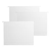 russell+hazel Hanging Letter-Size File Folders White Set of 10
