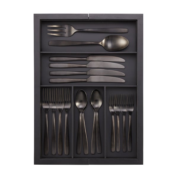 The Container Store Expandable Flatware Tray