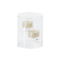 Zodax Medium Decorative Tealight Vase Clear