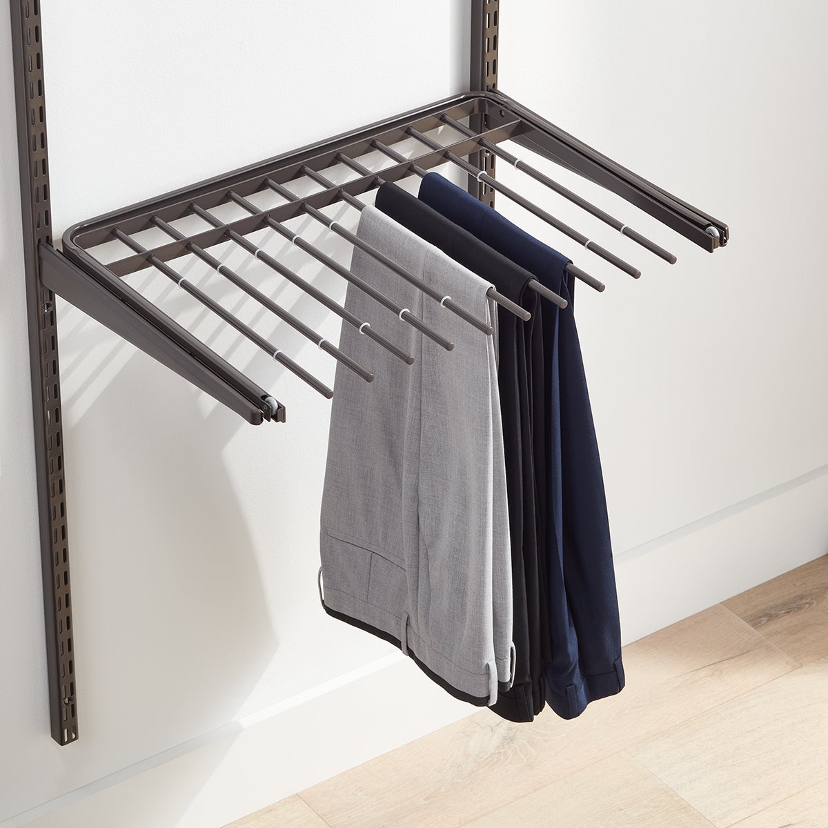 Elfa Classic Gliding Pant Rack