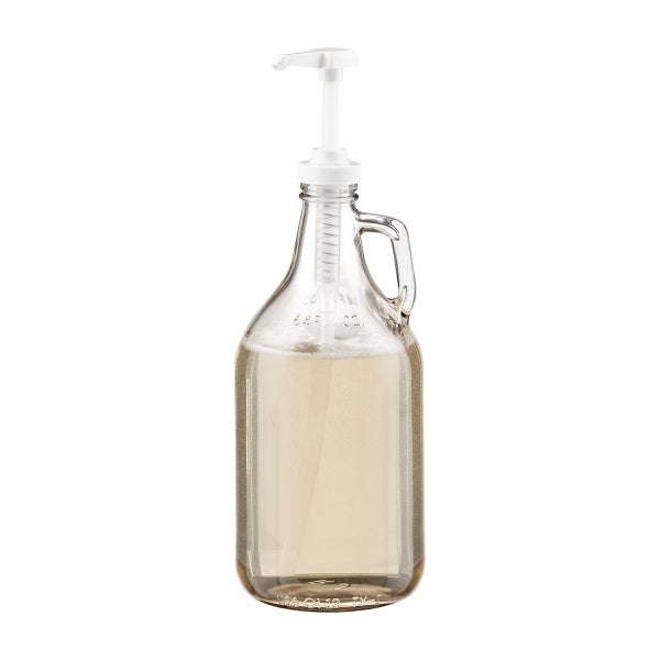 64 oz. Glass Bottle with Pump